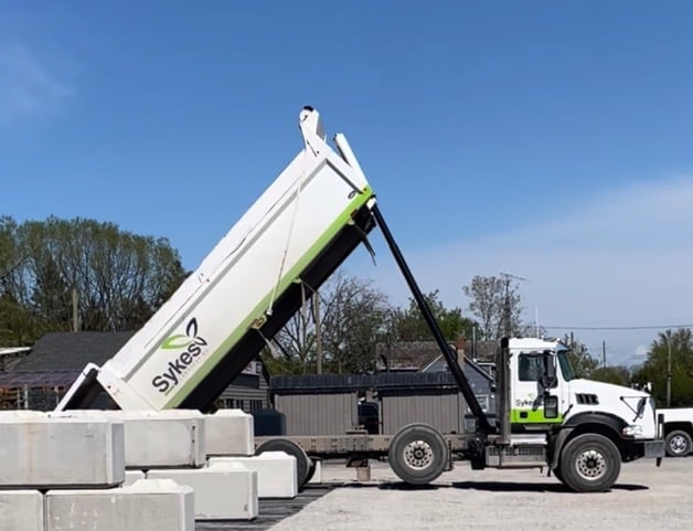 Truck Delivery of Soil Truck Delivery of Soil